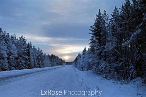 Snowy Weather Landscape Photography