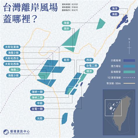 亞太規模最大 沃旭兩風場併網相當於百萬家戶一年用電 環境資訊中心