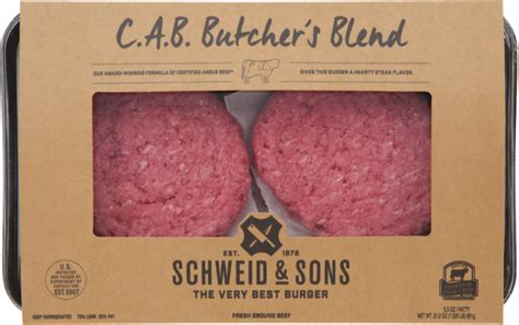 Schweid Sons Butchers Blend Burgers Greenlawn Farms