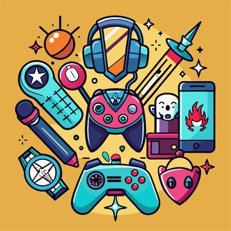 Premium Vector | Professional Gaming and Esports Icons Vector