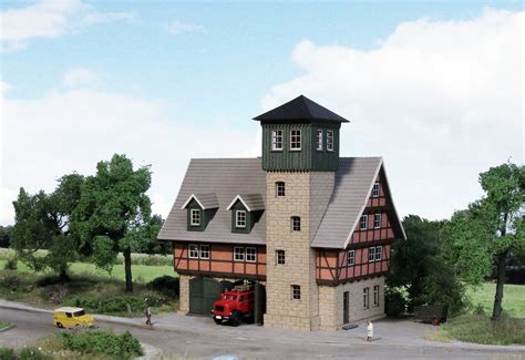 Archistories Fire Station Doerpeder Z Scale Hobo