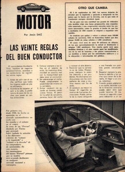 LAMINA V21164 Ferrari Con Mandos Y Volante En El Centro Von Varios