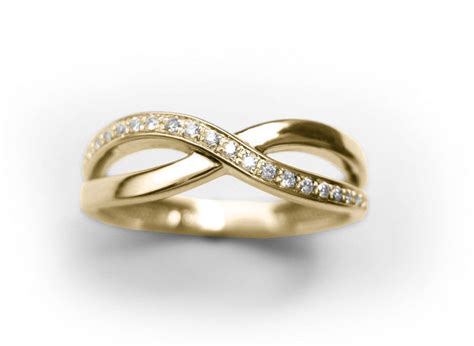 Infinity Knot Ring 14k Love Knot Infinity Band Benati