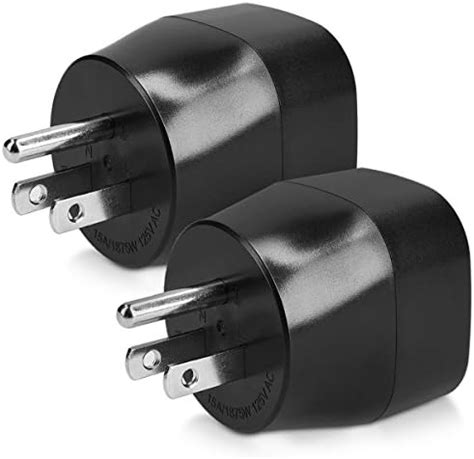 Kwmobile 2X Reiseadapter USA Typ B Schuko Reise Adapter Zu Typ B