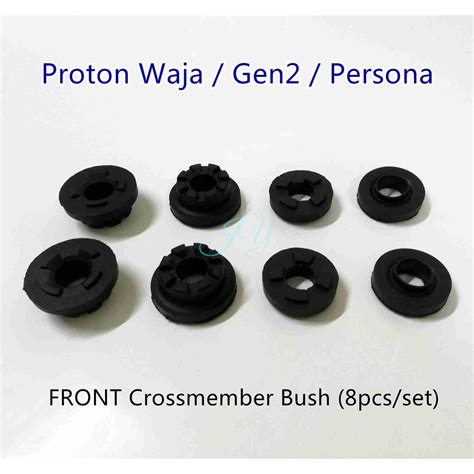 8pcs Set Proton Waja Gen2 Persona FRONT Crossmember Cross Member