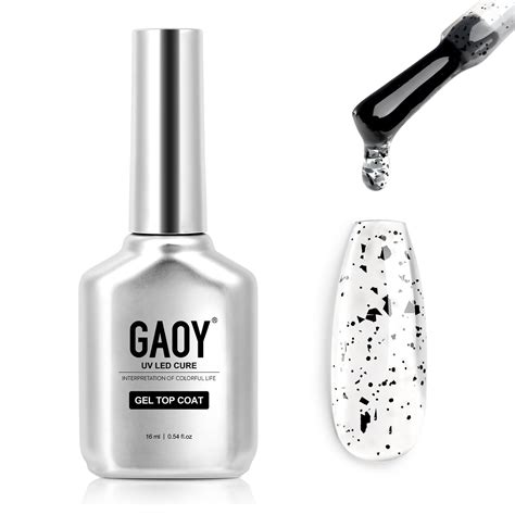 Gaoy Eggshell Gel Top Coat 16ml Eggshell Effect Gel Nail