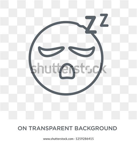 Sleep Emoji Icon Sleep Emoji Design Stock Vector Royalty Free