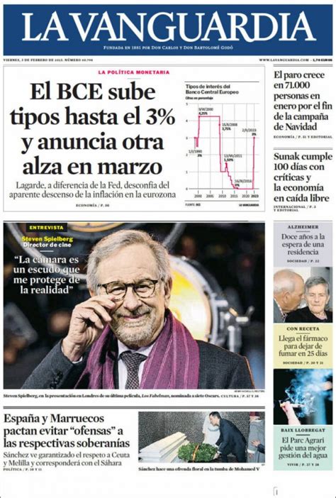 Las Portadas De Los Periódicos De Este Viernes 3 De Febrero El Imparcial