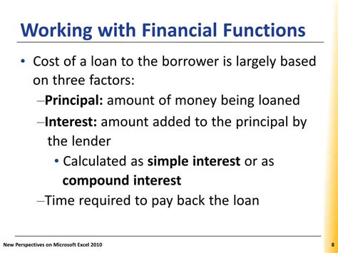 Ppt Msoffice Excel Part 4 Analyzing And Charting Financial Data Powerpoint Presentation Id