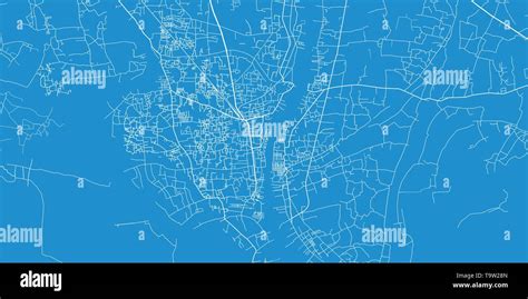 Urban Vector City Map Of Narayanganj Bangladesh Stock Vector Image