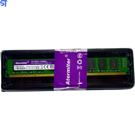 Memoria Ram Desktop Ddr Gb Mhz Atermiter Para Intel Sobraltech