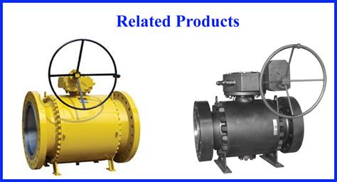 Metal To Metal Trunnion Ball Valve For Industrial Usage China