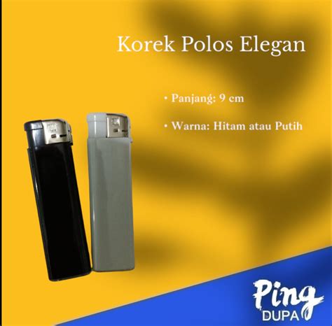 Korek Api Gas Neolite Polos Elegan Lazada Indonesia