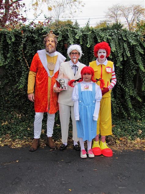 Burger King, Colonel Sanders, Ronald McDonald, & Wendy Halloween ...