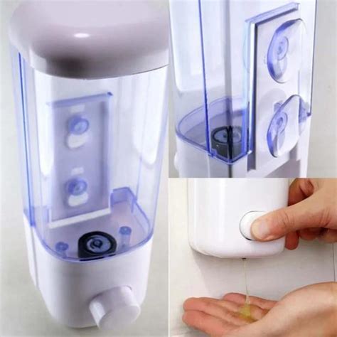 Dispenser Porta Sabonete Liquido Álcool Gel suporte De Parede cosy