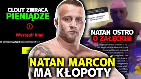 DENIS ZAŁĘCKI OSTRO O NATAN MARCOŃ YouTube