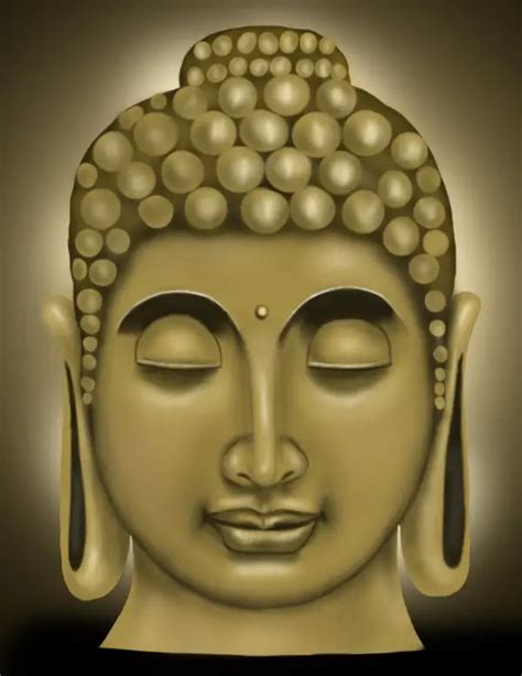 Buddha Face Art Gautam Buddha Sketch - Buddha painting arts to essence ...