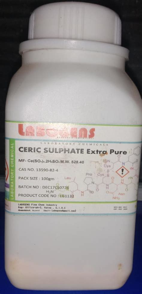 Buy LABOGENS CERIC SULPHATE EXTRA PURE 100GM Online Get 33 Off