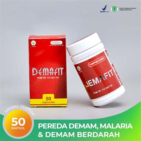 Jual Demafit Obat Herbal Alami Untuk Demam Berdarah Dan Malaria