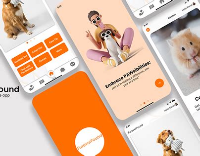 animal app design projects   logos illustrations