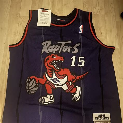 Toronto Raptors Vince Carter 1990 Hardwood Classics... - Depop