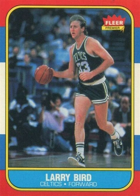 Larry Bird 1986 Fleer #9 Base Price Guide - Sports Card Investor