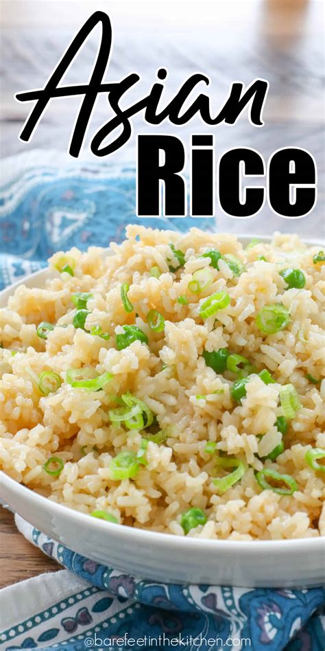 Simple Asian Rice Barefeet In The Kitchen