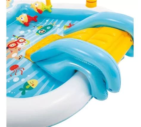 Piscina Playground Pescaria Divertida 182 Litros Intex Mebuscar