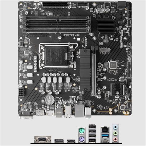 Mb Msi Pro B M P Socket A Gen Ddr Mhz Hdmi Dp Upc Pro