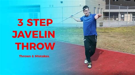 3 Step Javelin Throw Youtube