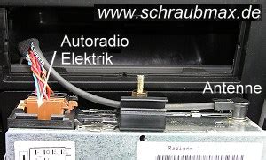 Schraubmax Autoradio Cd Wechsler Navi Ausbauen Und Einbauen