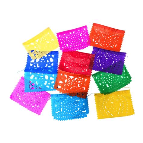 Mini Papel Picado Paper Cut Outs Banners The Folkart Gallery