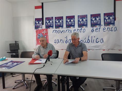 El Movimiento En Defensa De La Sanidad Espera Una Movilizaci N Masiva