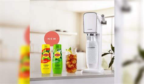 Sodastream Breidt Smakenportfolio Uit Met De Lancering Van Lipton