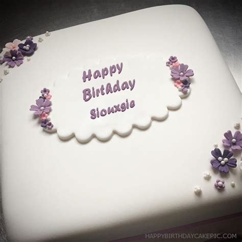 Butter Birthday Cake For Siouxsie