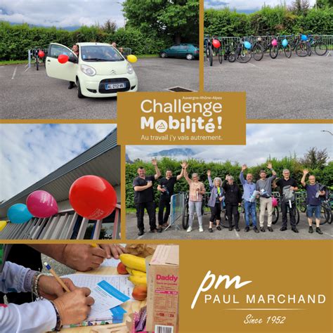 PAUL MARCHAND a participé au Challenge Mobilité 2024 Paul Marchand