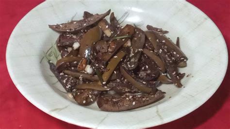 Eggplant and soy sauce side dish – Gaji-namul (가지나물)/Dinner Recipes/Soy ...