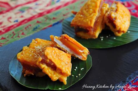 Fried Nian Gao Recipe (Glutinous Rice Cake With Yam and Sweet Potato) 炸年糕 | Huang Kitchen