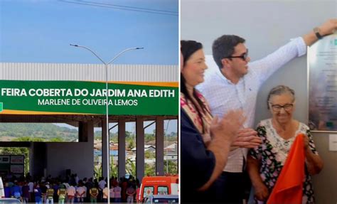 Prefeito Paulo Vitor Inaugura A Estrutura Coberta Da Feira Livre De Quinta