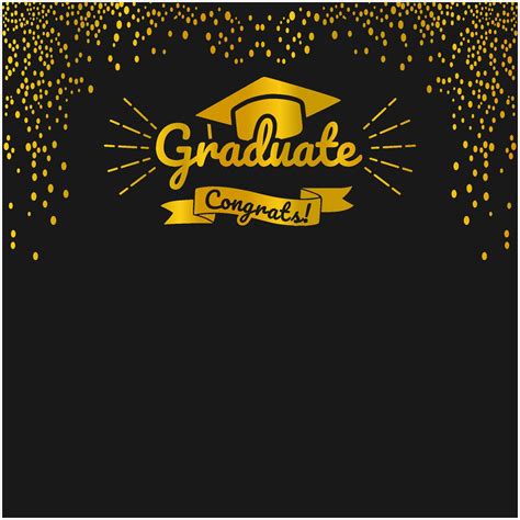 Happy Graduation Banner And Poster Template 11427857 Vector Art At Vecteezy