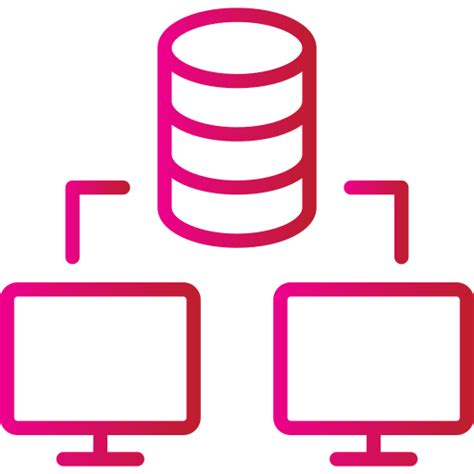 Distributed Database Free Computer Icons