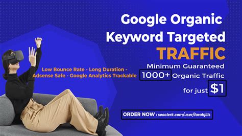 KEYWORD TARGETED Google TRAFFIC With LOW BOUNCE RATE And HIGH DURATION