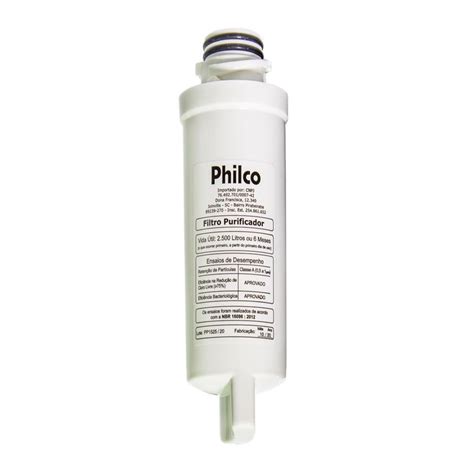 Refil Filtro Carvao Ativado Purificador De Agua Philco Pbe04Bf Pbe05Cf