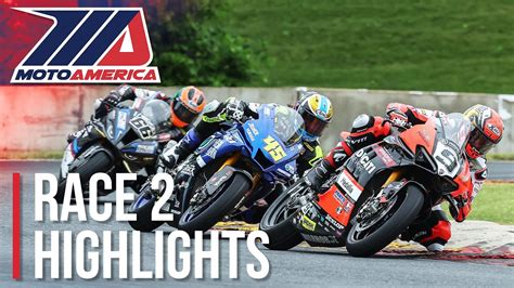 Motoamerica Medallia Superbike Race 2 Highlights At Road America 2022