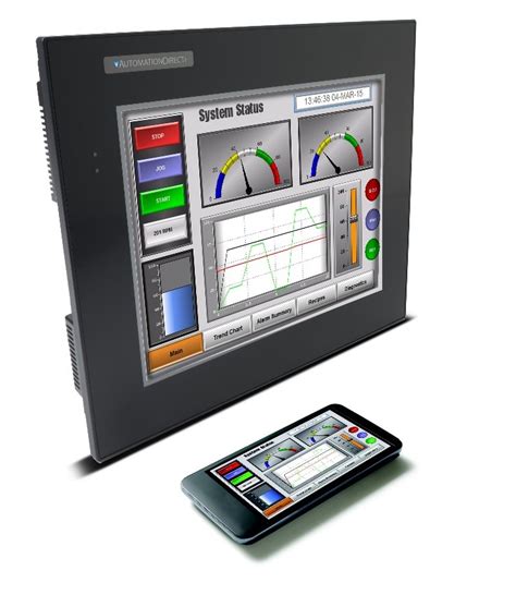 Remote Monitoring With Embedded Hmis Libraryautomationdirect