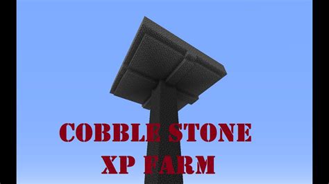 Cobblestone XP Farm Tutorial - YouTube