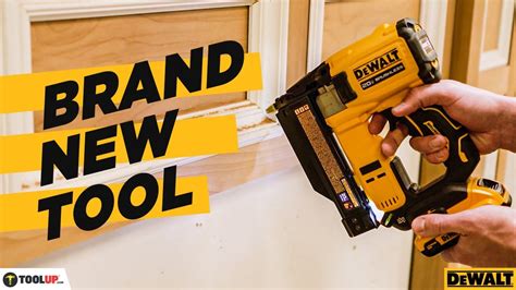 Dewalt New 20v Cordless 23g Pin Nailer Youtube