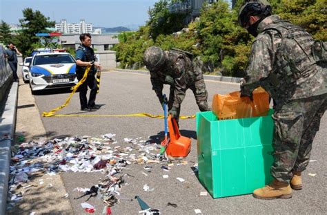 북 ‘2차 오물풍선 대량 살포 밤새 전국 500여건 신고 서울신문