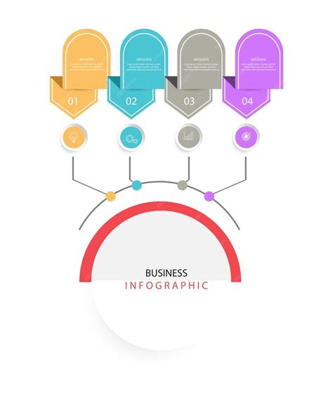 Premium Vector Infographic Template Vector