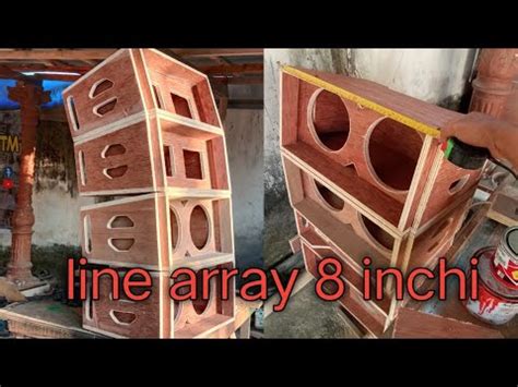 Ukuran Box Line Array 8 Inchi YouTube